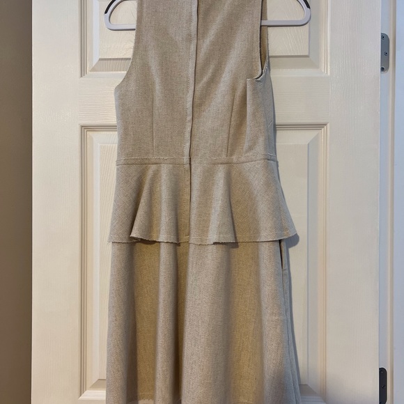 Banana Republic linen peplum dress - Picture 2 of 4